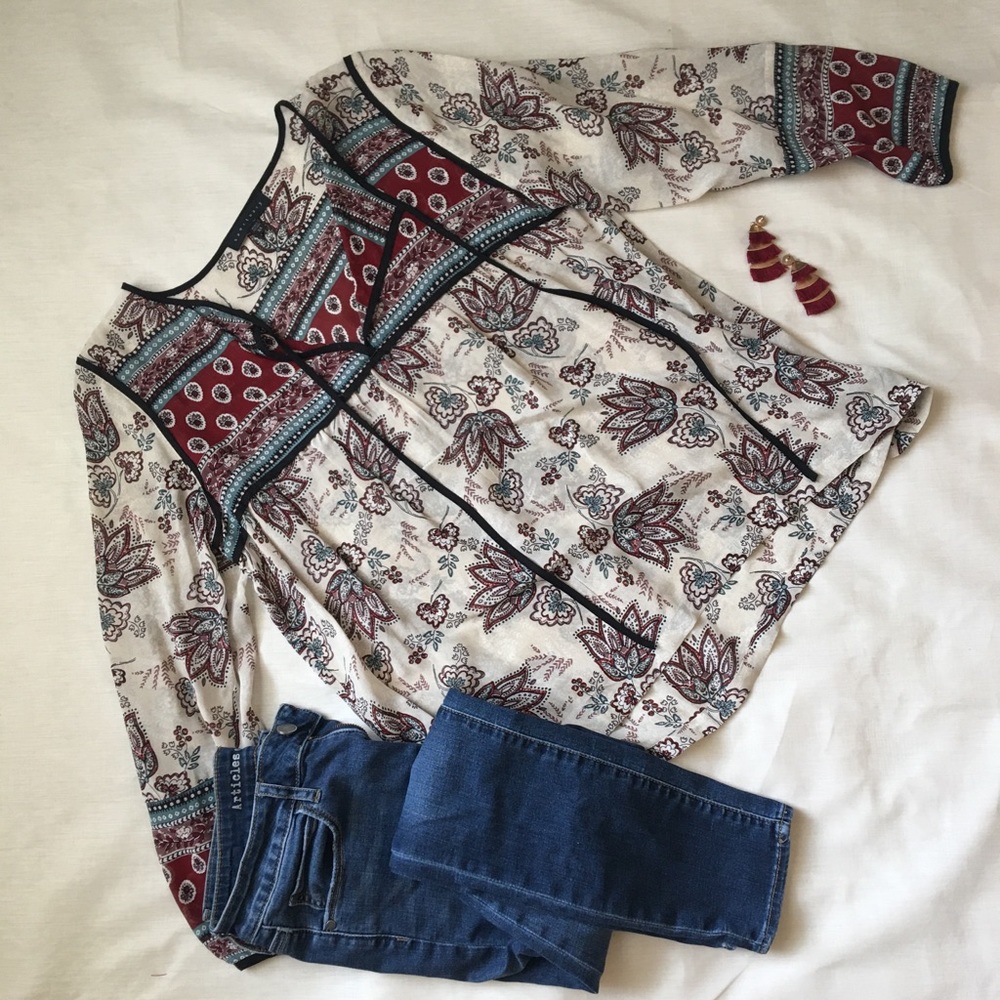 Sanctuary Floral Top